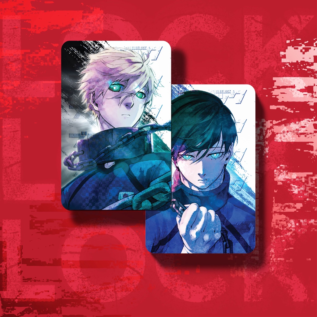 [ PHOTOCARD ] Thẻ Card Bo Góc Anime Tiền Đạo Số 1 -  Giấy C300 Cứng Cáp - Màng Cán Sần Xịn - Card Anime