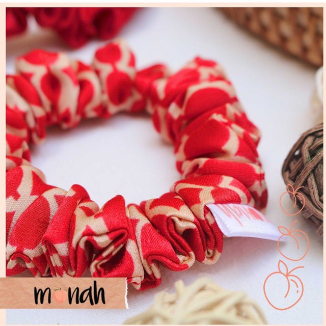 Dây buộc tóc, cột tóc scrunchie mini nhỏ xinh nhiều màu dễ thương