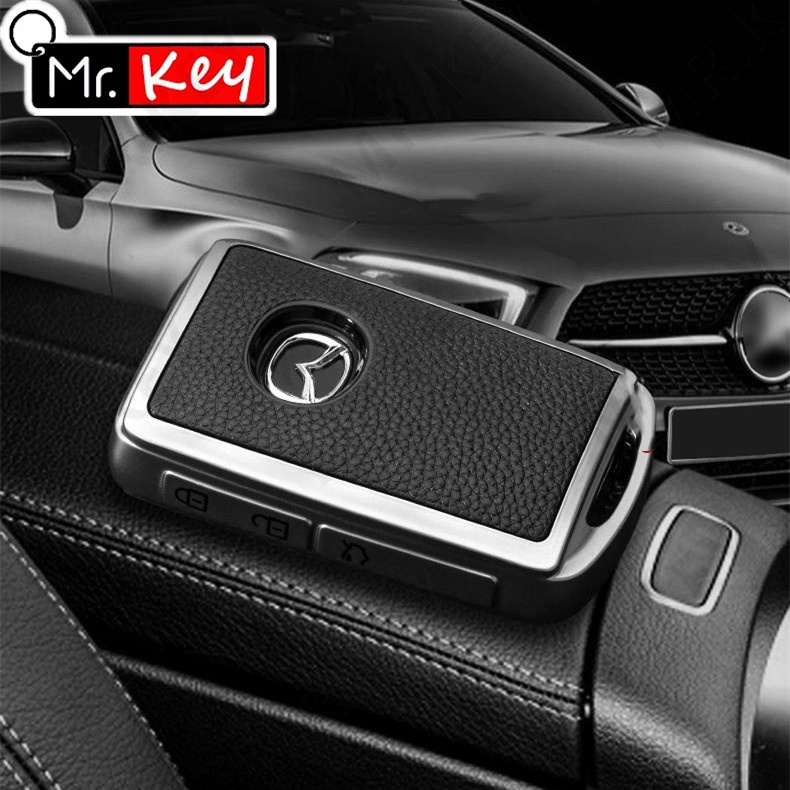 Bao Da TPU Bọc Chìa Khóa Thông Minh Cho Xe Hơi Mazda 3 Alexa CX4 CX5 CX-5 CX8 CX-30 CX30 2019-2020