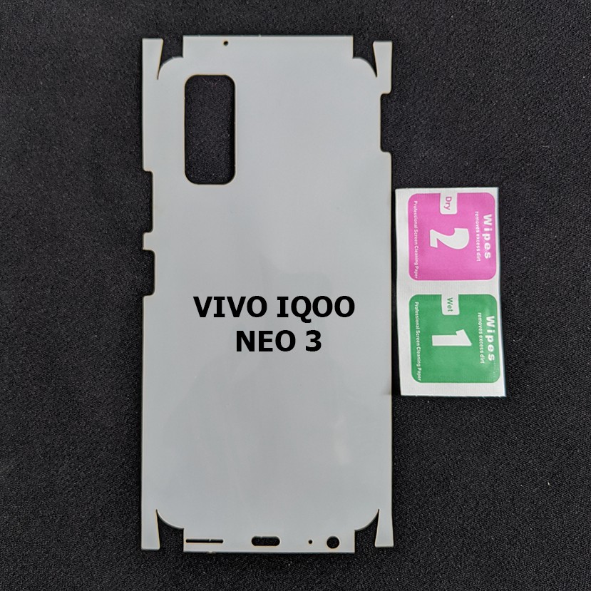 Miếng dán PPF chống xước mặt lưng Vivo IQOO Neo 3