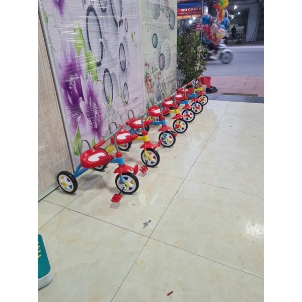 (Xe lắp sẵn) XE ĐẠP BA BÁNH MINI CHO BÉ 1-4 TUỔI