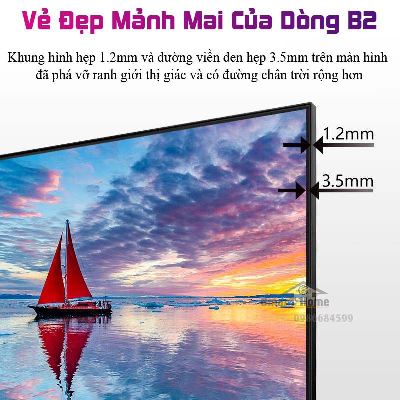 Màn Hình Máy Tính 24 Inch Full Viền AOC 24B2XHM/74 Full HD 1920*1080 75HZ Cổng Kết Nối HDMI + VGA Tiện Dụng BH 36 Tháng | WebRaoVat - webraovat.net.vn