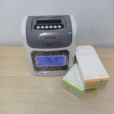 Máy Chấm Công Thẻ Giấy OSIN N200