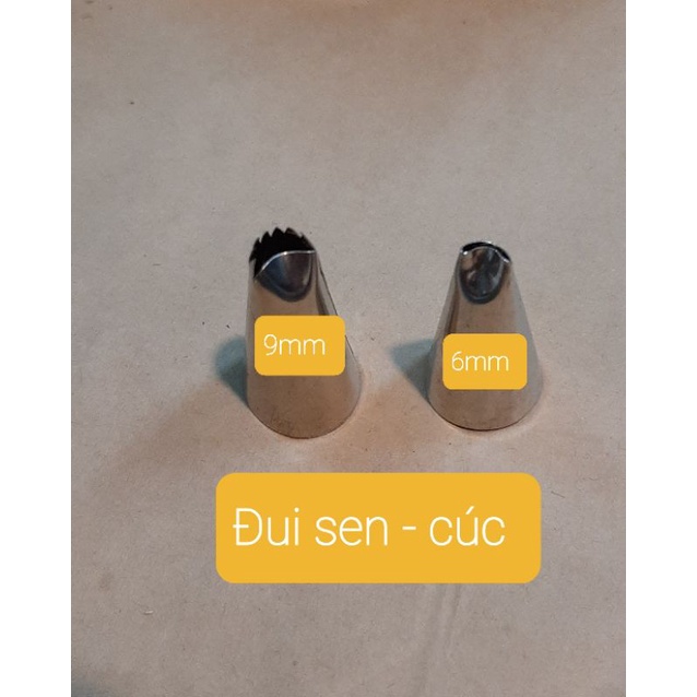 Đui bắt bông kem bơ bánh sinh nhật ,xôi hoa đậu