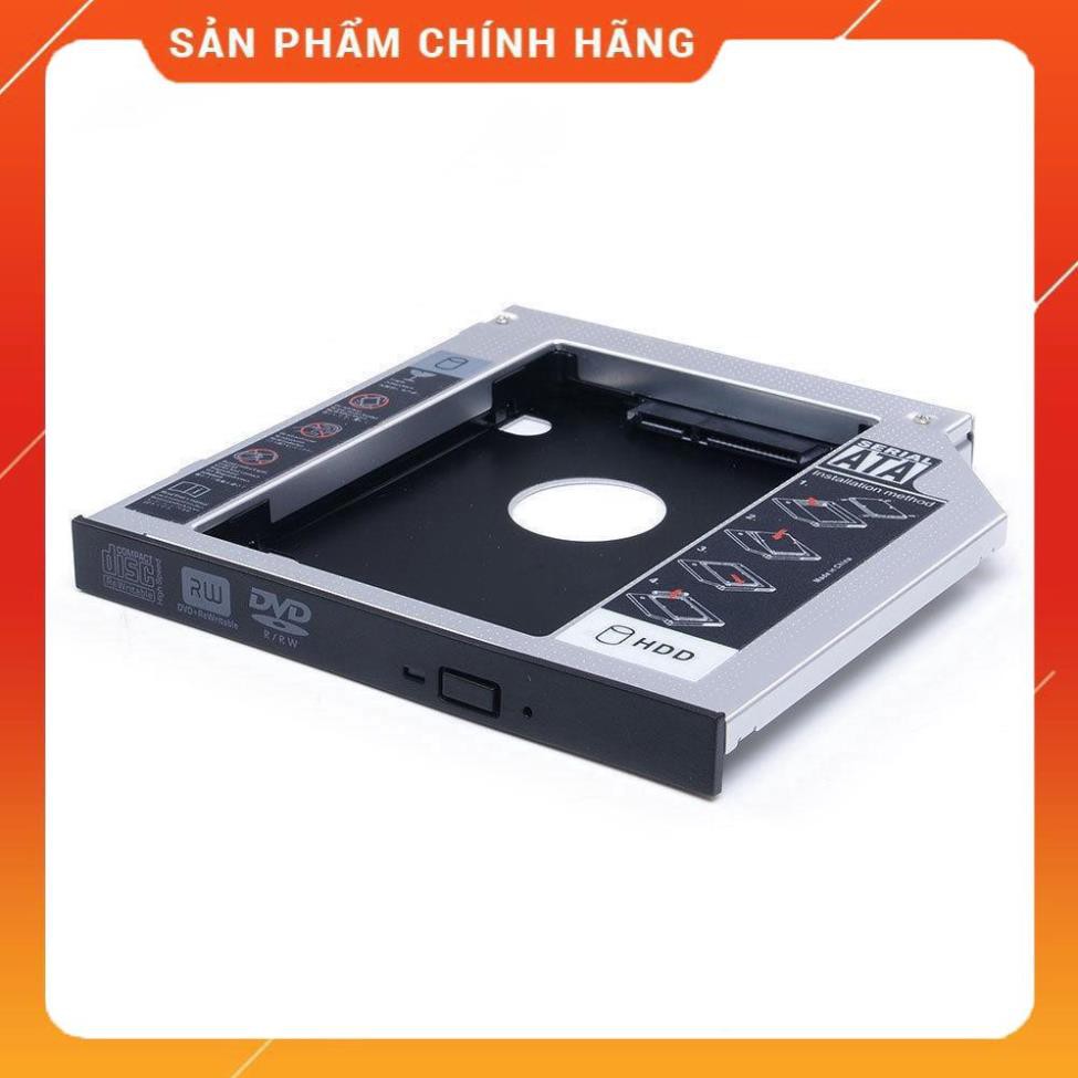 Khay gắn ổ cứng 2.5 " loại mỏng 9.5mm dùng cho laptop