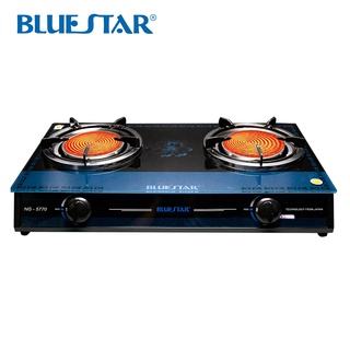 Bếp gas hồng ngoại BLUESTAR NG-5770C, 2 vòng lửa có đầu hâm