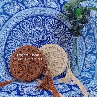Túi trống tròn sợi thô