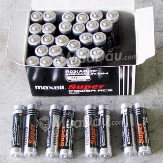 Pin tiểu AAA Maxell chính hãng (pin tiểu nhỏ)