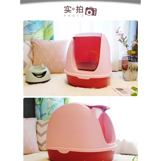 Nhà vệ sinh mèo Dạng kín (Cho bé 10kg)