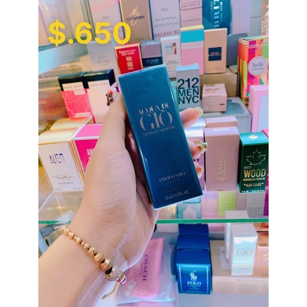 Nước hoa Acqua di Giò Profondo mini 15ml