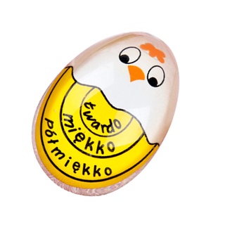 [Biho] Egg Timer Resin Boiled Egg Cooker Color Changing Cooking Temperature Observer Kitchen Tool