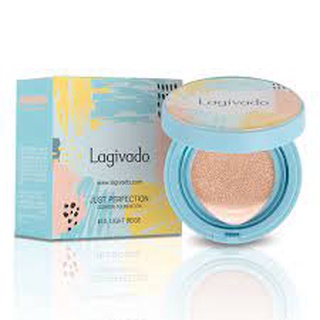 Phấn nước che khuyết điểm Hàn Quốc Lagivado kiềm dầu, che phủ hoàn hảo Perfection Cushion –Tone trắng sáng ,14g