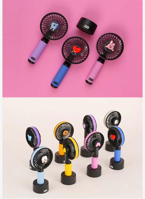 Handy fan BT21 - Quạt cầm tay BT21