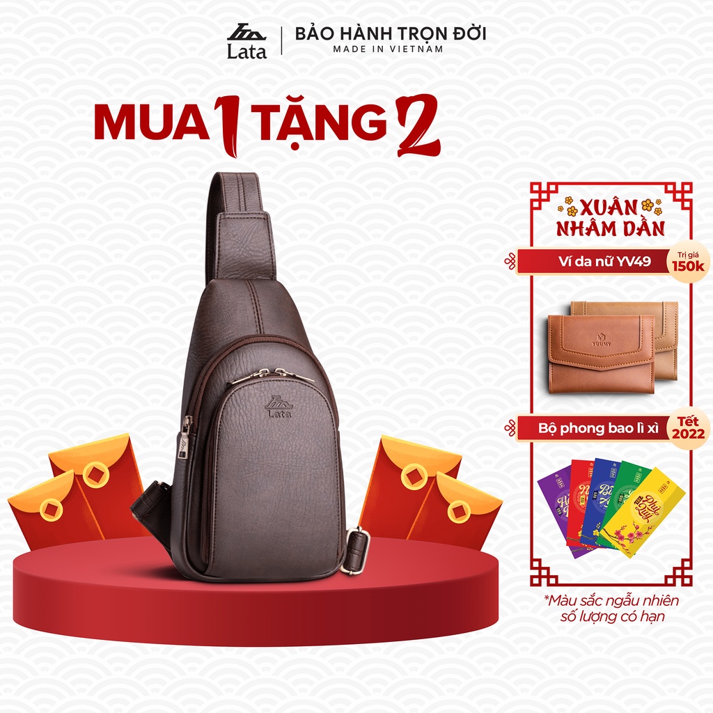 Balo nam đeo chéo trước ngực LATA BALC28 | BigBuy360 - bigbuy360.vn