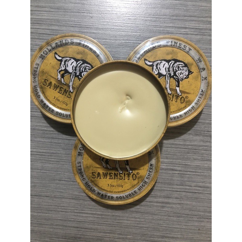 Sáp Vuốt Tóc Nam Sawensito (Sói Vàng) | 100gr | Wax Tạo Kiểu Giữ Nếp Siêu Tốc | Chính Hãng