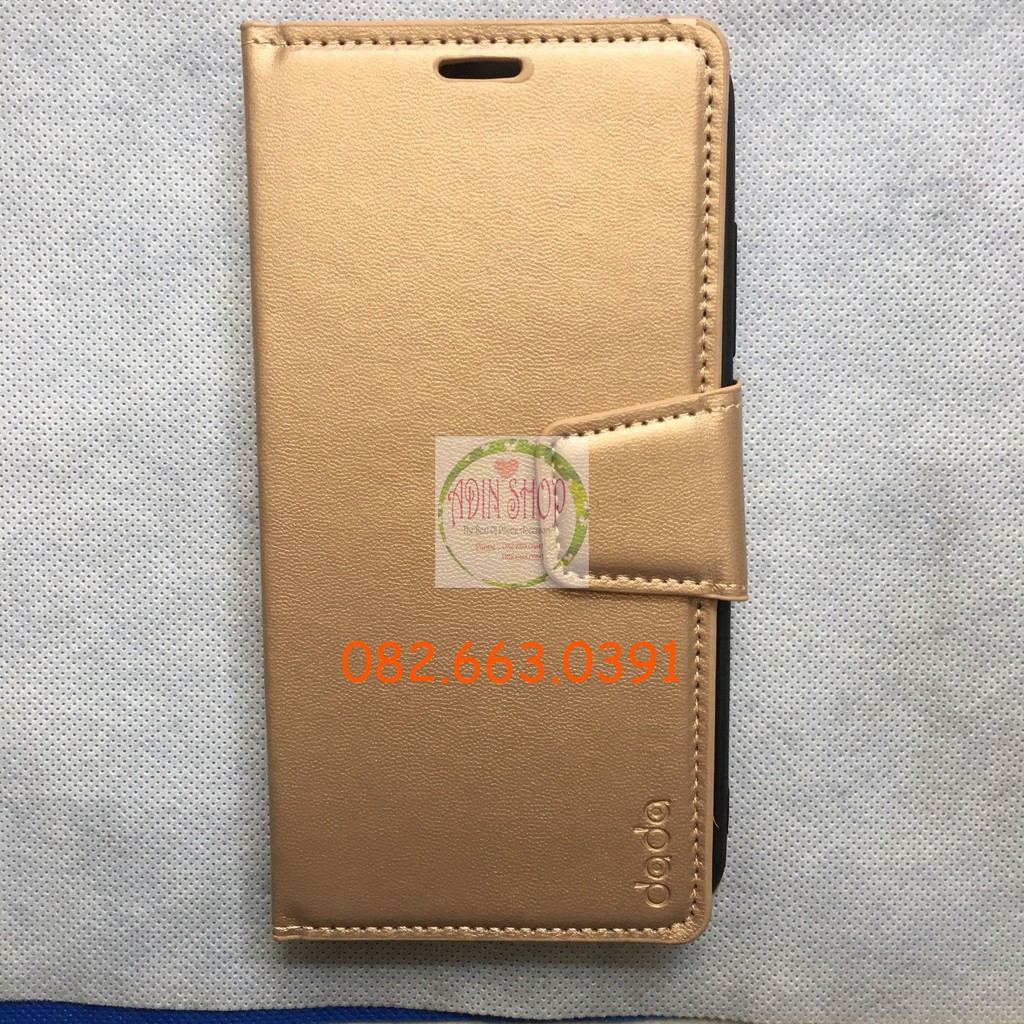 Bao da Iphone X / XS / XS max có nắp gập, ngăn đựng thẻ siêu tiện lợi