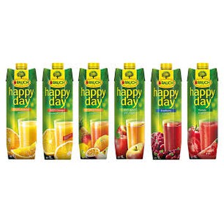 Nước ép HappyDay Đào / Ổi / Dâu Tây 1 lít, Rauch Áo
