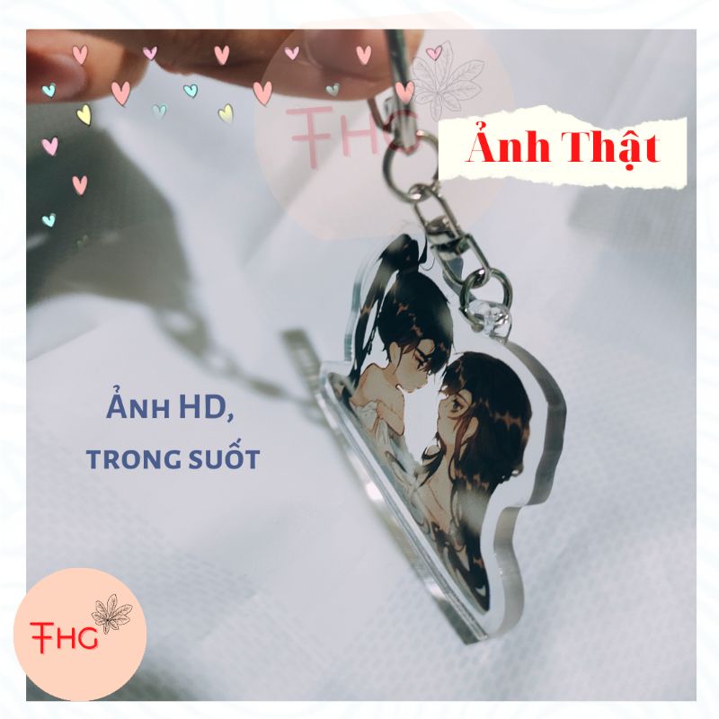 Hai Mặt Ảnh Mô Phỏng Nhân Vật Trong Truyện Thương Tiến Tửu Siêu Dễ Thương.