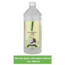 Dầu dừa hữu cơ Vietcoco 1l