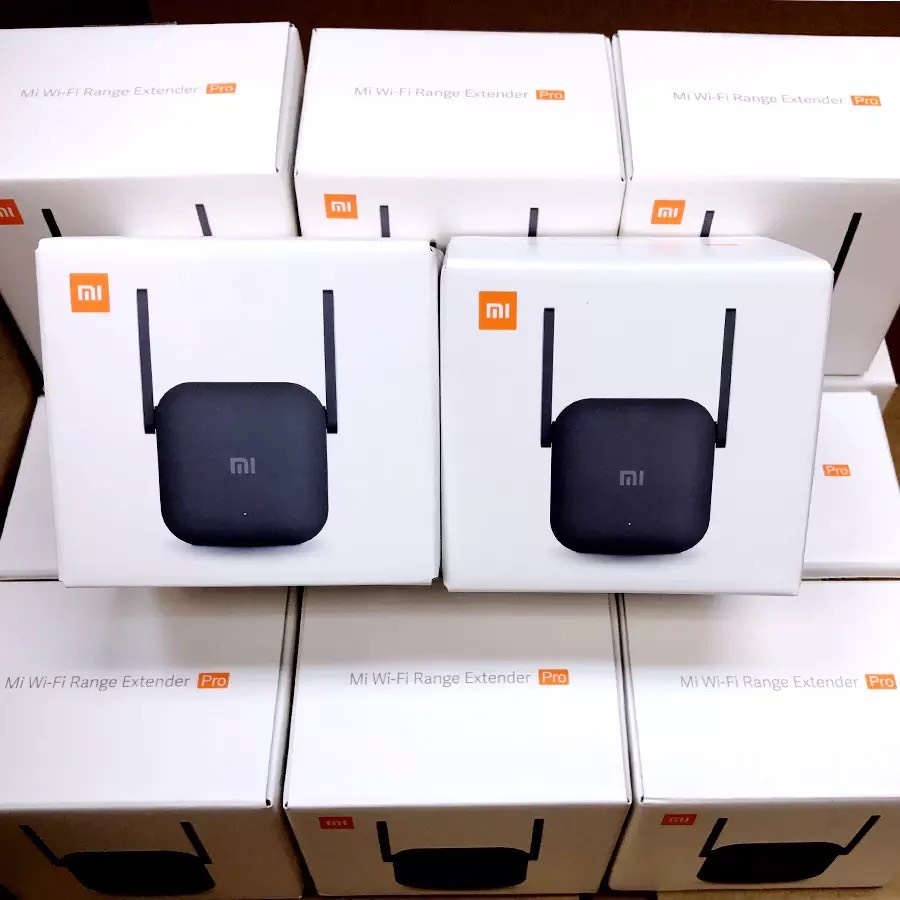Bộ kích sóng Wifi Xiaomi Repeater Pro 2 râu chuẩn wifi 300Mbps, sóng khỏe phát xuyên tường, hàng chính hãng