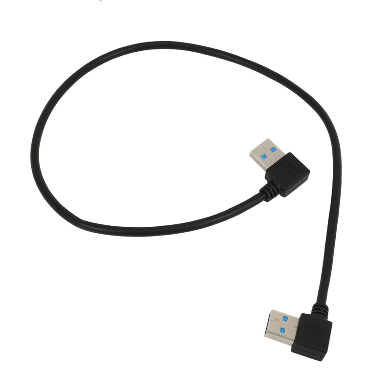 Dây cáp nối USB 3.0 Type A góc 90 độ dài 0.5m 1.5ft chất lượng cao