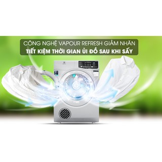 Máy sấy Electrolux 8 kg EDS805KQSA (Miễn phí giao tại HCM-ngoài tỉnh liên hệ shop)