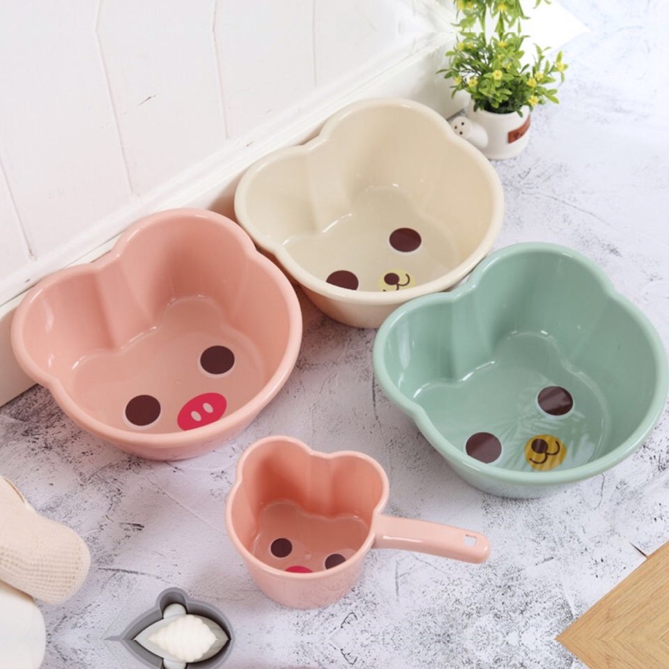 Chậu Rửa Mặt Cỡ Lớn Chất Liệu Dày Dặn Họa Tiết Hoạt Hình Cho Bé | BigBuy360 - bigbuy360.vn