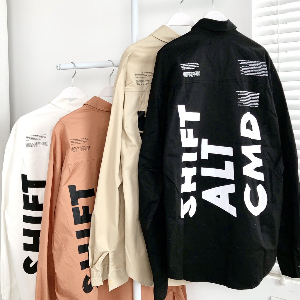Áo sơ mi nam nữ CMD City Cycle - Áo sơ mi nam dài tay Unisex hàng cao cấp Local Brand | BigBuy360 - bigbuy360.vn