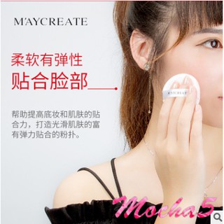 Bông mút trang điểm MAYCREATE tán phấn nước Cushion