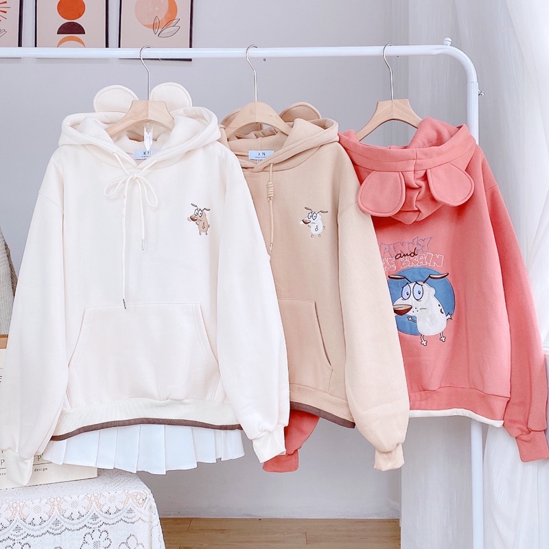 hoodie thêu hình con vật | BigBuy360 - bigbuy360.vn