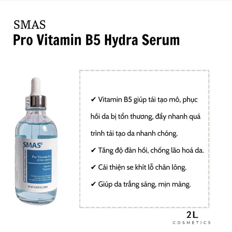 Serum B5 phục hồi cấp ẩm Smas