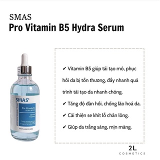 Serum B5 phục hồi cấp ẩm Smas
