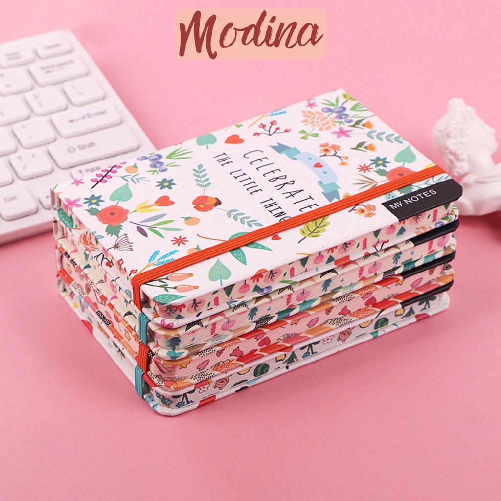 Sổ taya6 cute Modina bìa cứng dễ thương, vở ghi chép kế hoạch đa năng