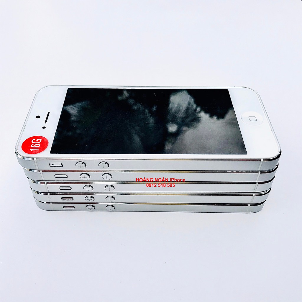 Điện thoại iPhone 5 màu trắng 16g quốc tế đẹp keng như mới