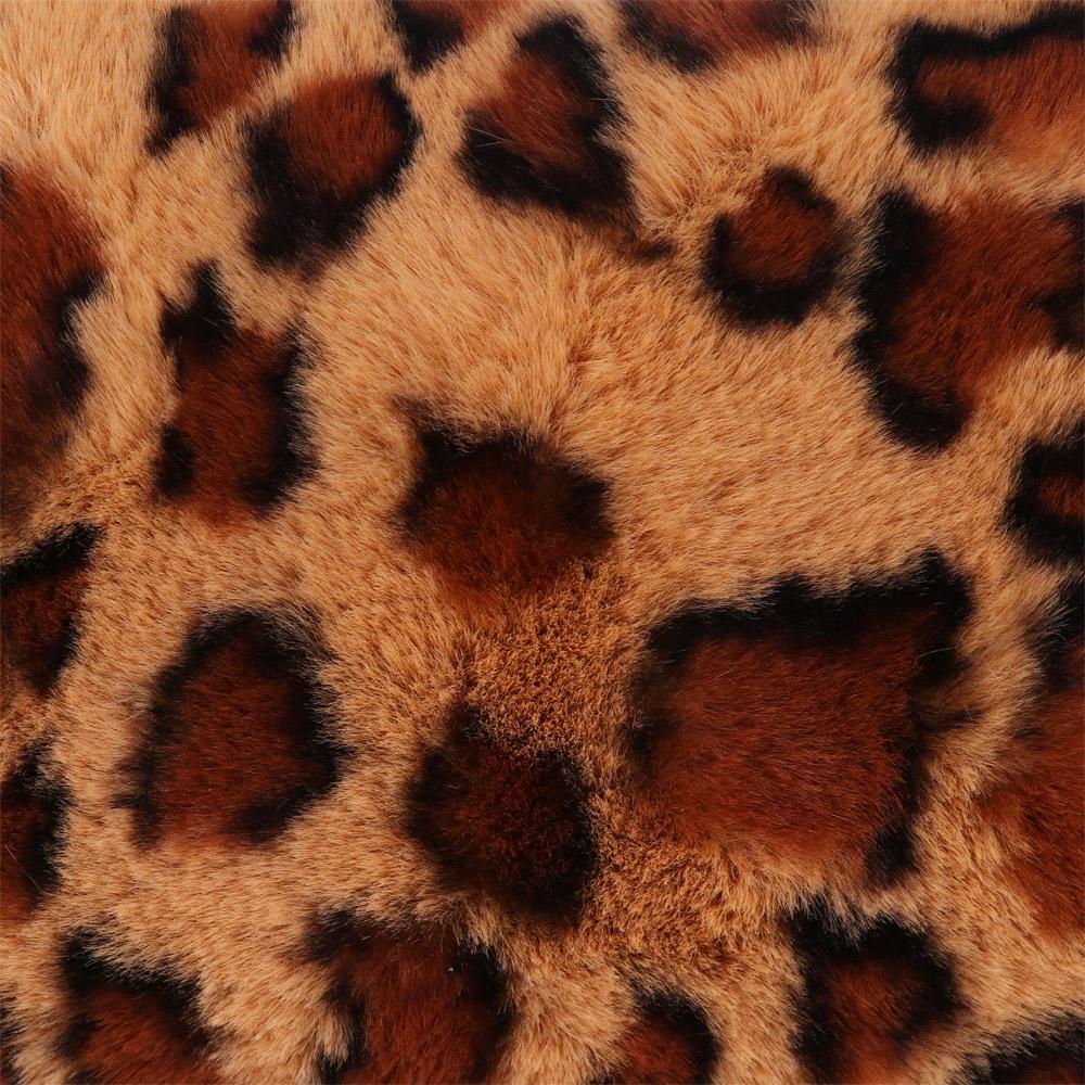 Túi Đeo Vai Giả Lông Họa Tiết Da Báo Thời Trang Hiệu Orentlii