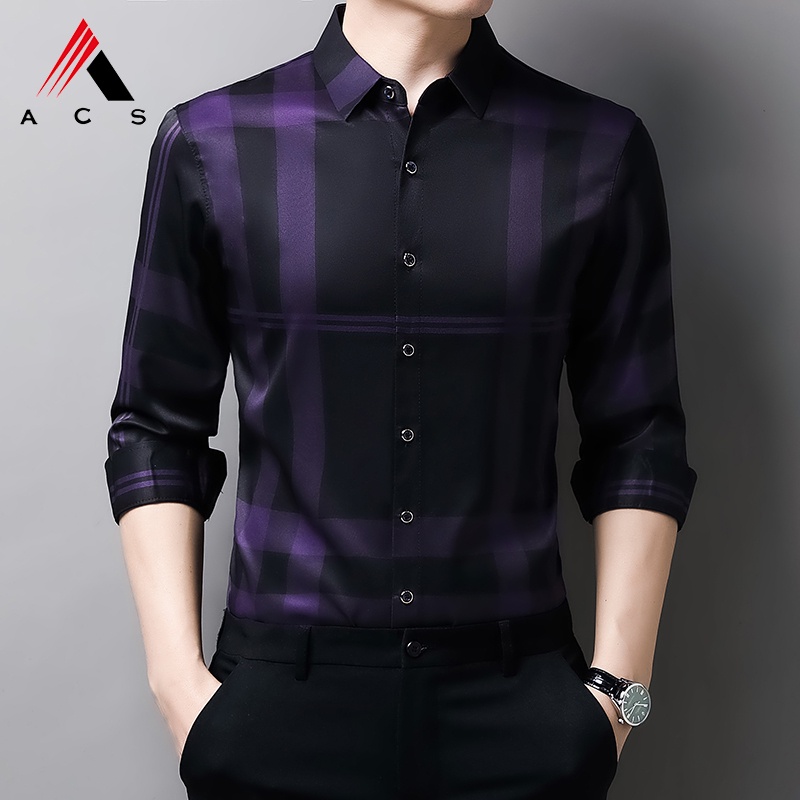 Áo Sơ Mi Công Sở Tay Dài 4 Màu Sắc Chọn Lựa Cho Nam