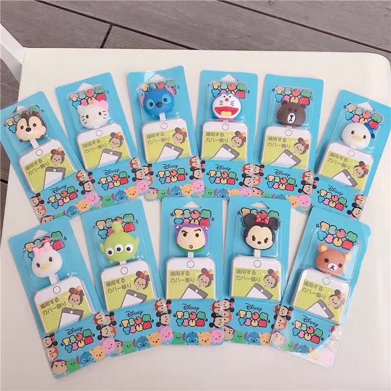 Thú silicon ngậm đầu sạc cute phomai que & bảo vệ chống đứt gãy đầu dây sạc, cáp sạc | BigBuy360 - bigbuy360.vn