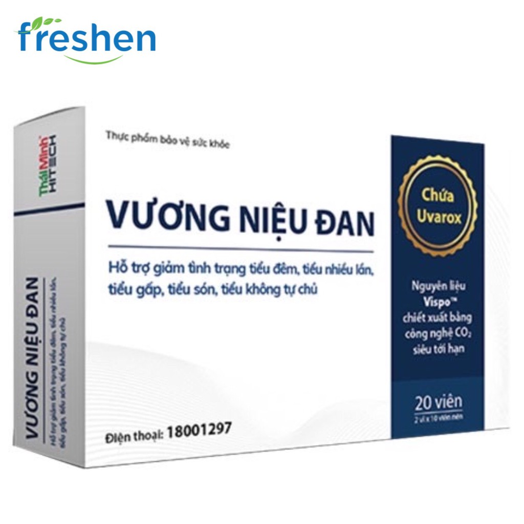 Vương Niệu Đan, giúp cải thiện tình trạng tiểu đêm, tiểu nhiều lần