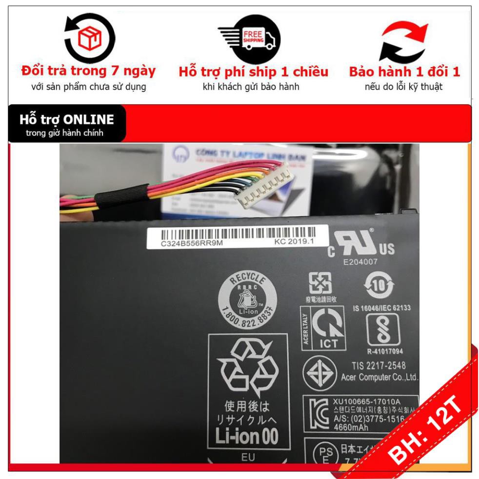 BH12TH . Pin Acer  37Wh Aspire 3 A311-31 A315-51 A515-51  Battery