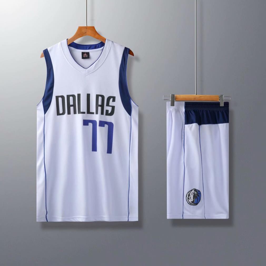 Bộ quần áo bóng rổ Dallas Mavericks - Bộ đồ bóng rổ NBA - Trang phục thi đấu bóng rổ - Bóng Rổ Chính Hãng  ཾ