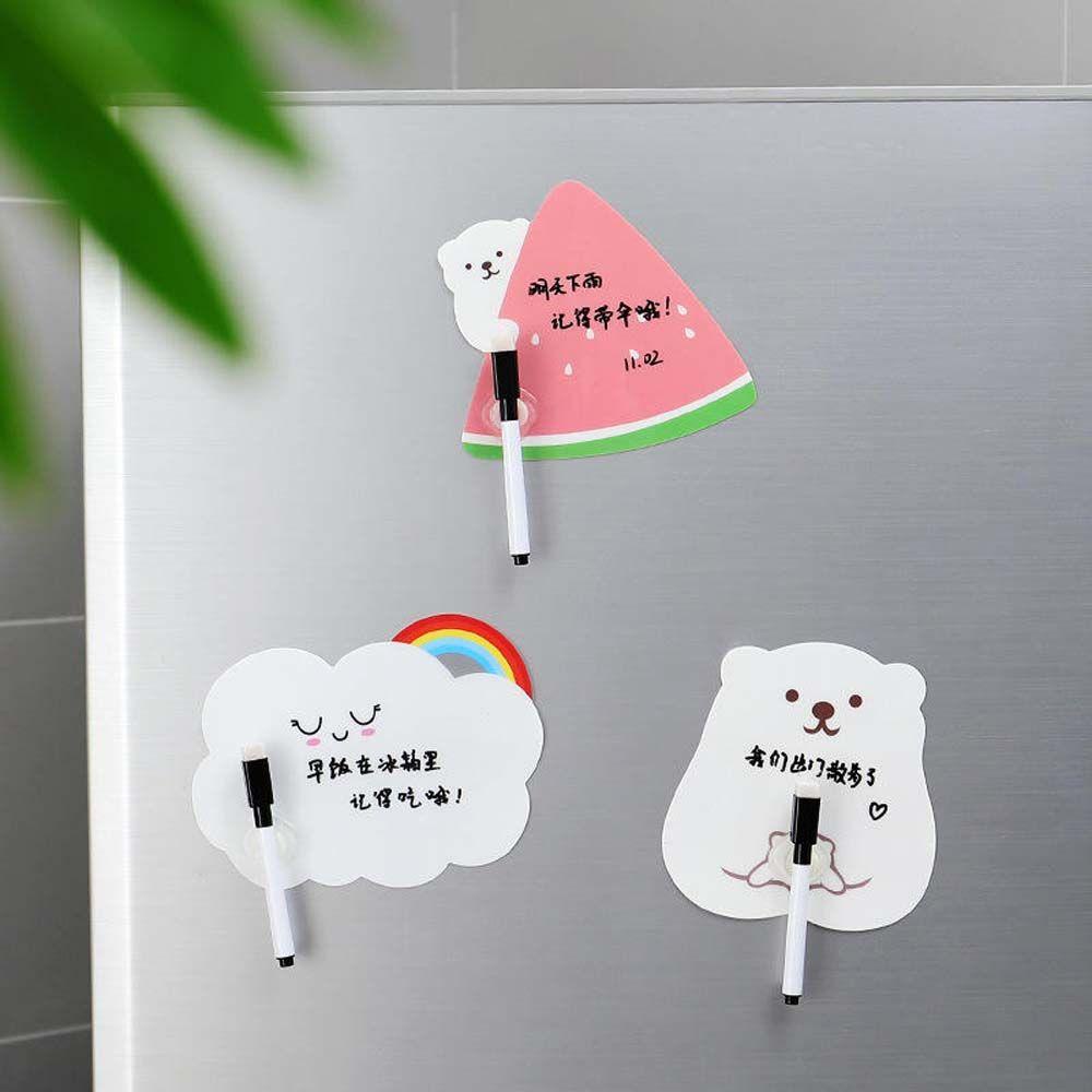 Bảng Viết Lời Nhắn Có Thể Xóa Được Kèm Bút Dán Trang Trí Nhà Cửa