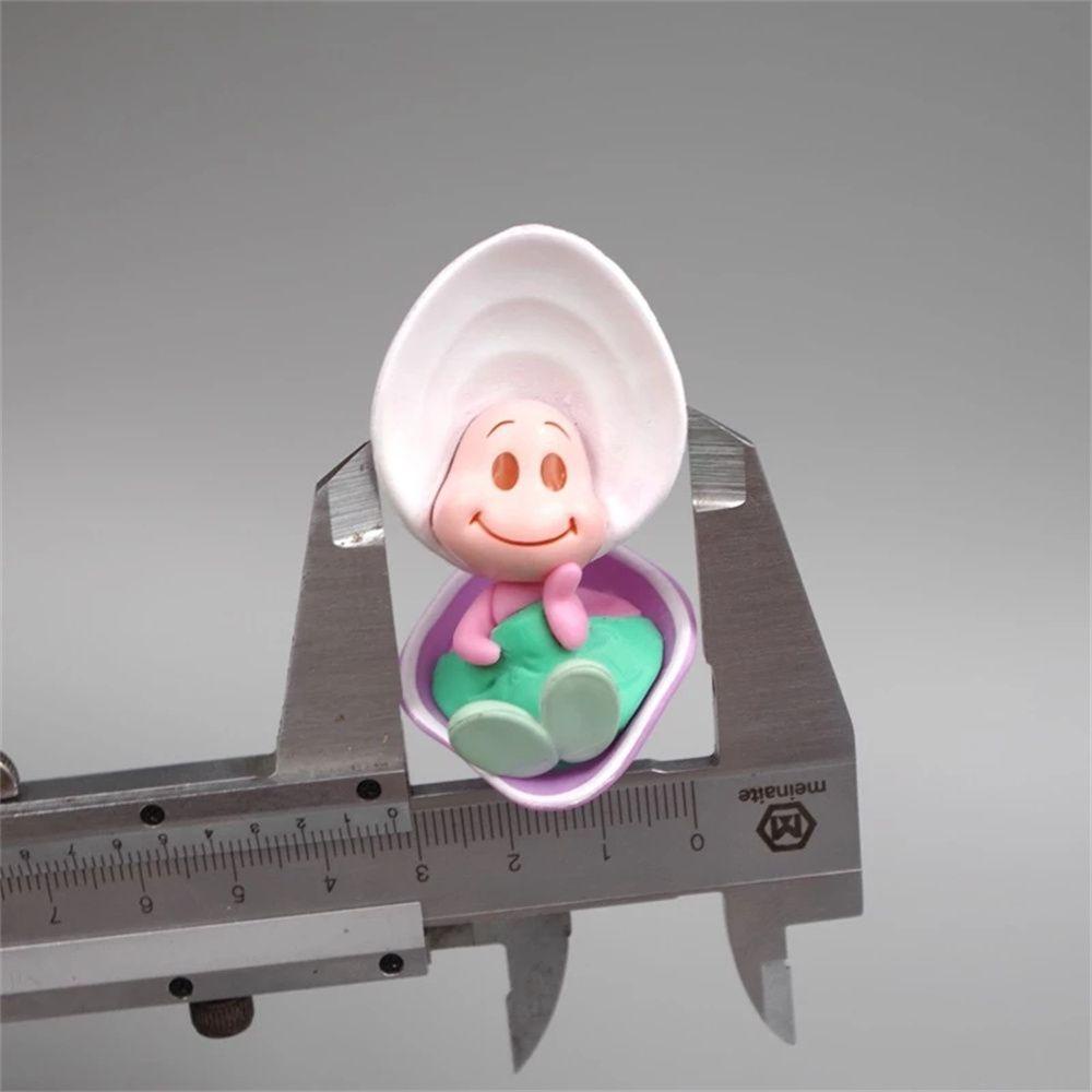 REBUY1 Bộ 3 Mô Hình Búp Bê Hoạt Hình Young Oyster