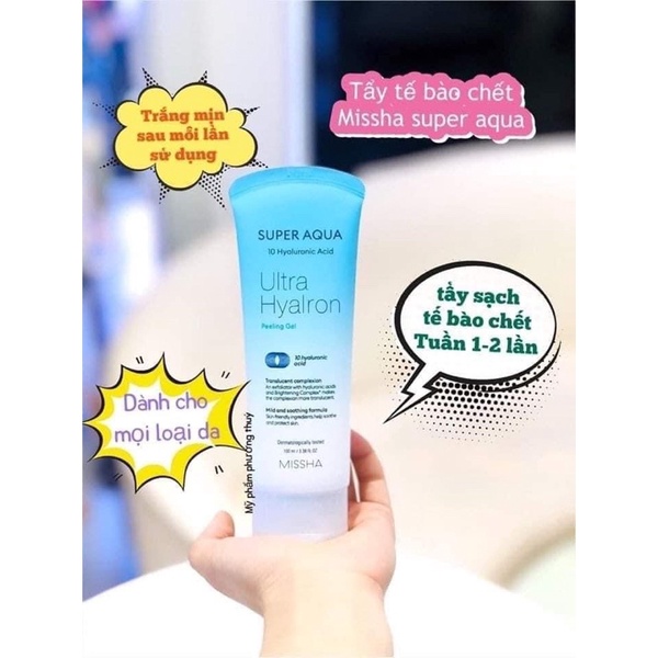 Tẩy Tế Bào Chết Thải Độc Super Aqua D-Tox Peeling Gel Missha