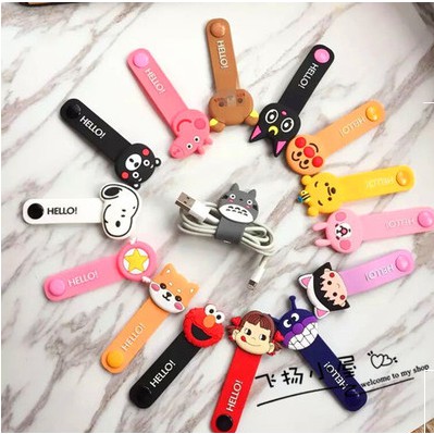 Dây cuốn dây sạc tiện ích hoạt hình chọn ngẫu nhiên | BigBuy360 - bigbuy360.vn