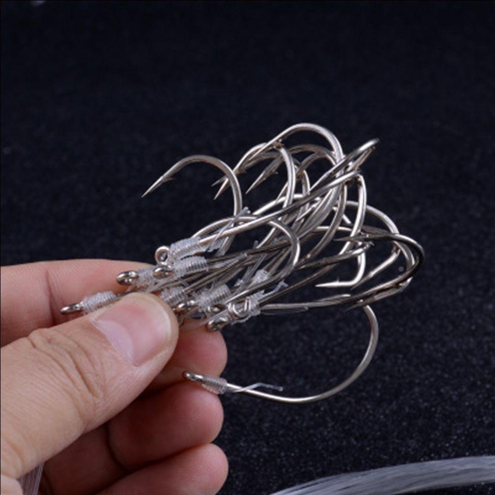 Bộ 50 / 40 / 30 / 25 Móc Câu Cá Bằng Thép Carbon