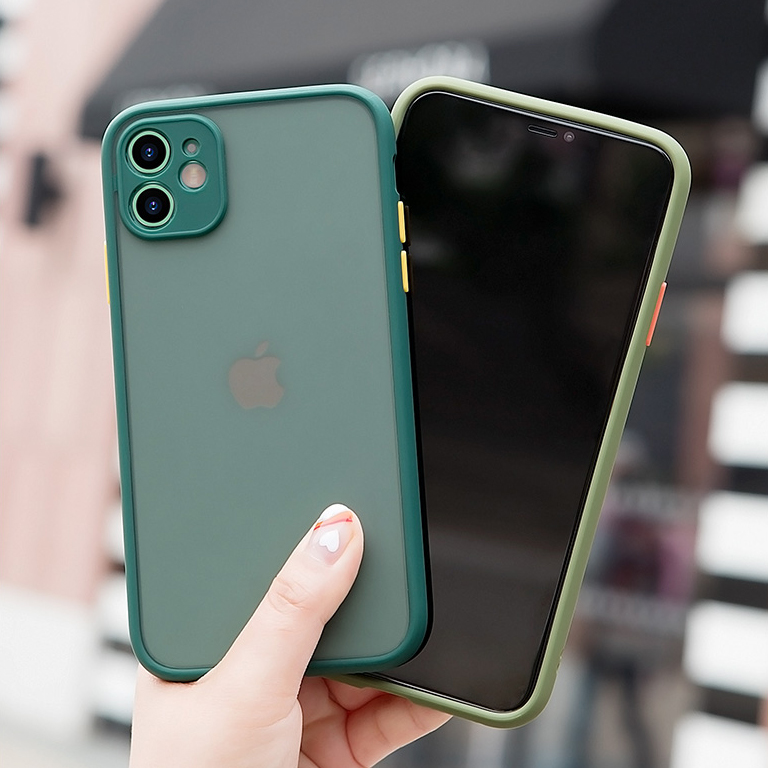 Ốp Điện Thoại Hình Camera Cho iPhone 12 Mini 11 Pro X XR XS Max