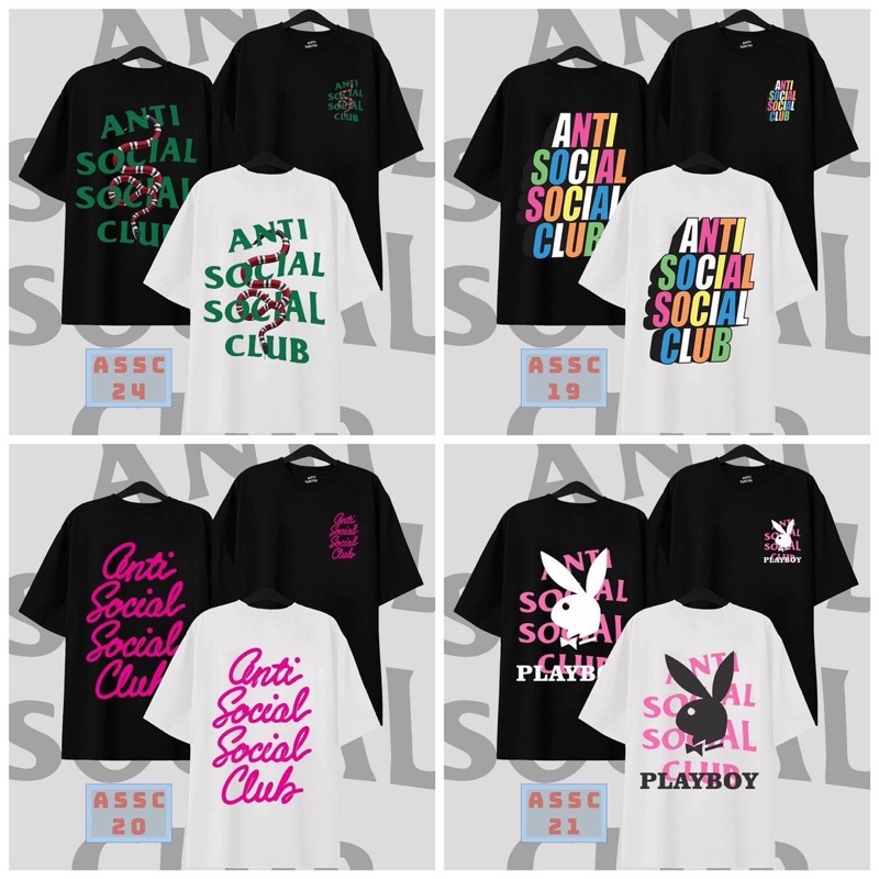Áo thun Anti Social Social Club - ASSC Cotton 2 chiều dày xịn - Streetwears SG