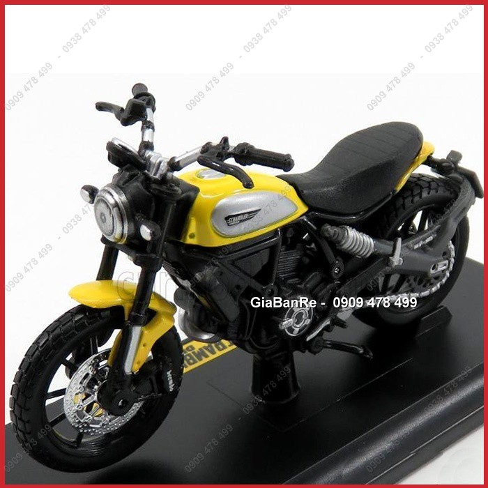 Xe Mô Hình Ducati Scrambler Tỉ Lệ 1:18 - Maisto - 8807