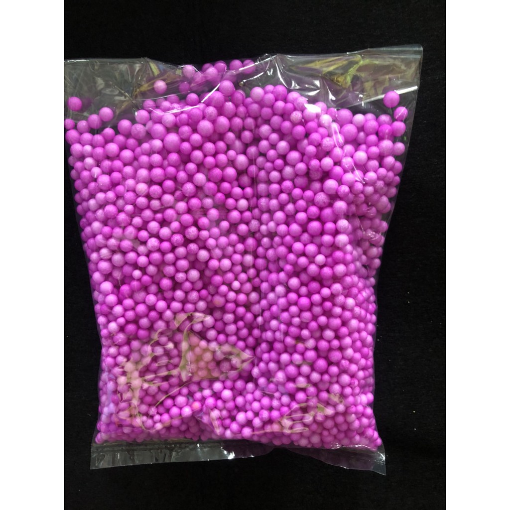 [ HCM ] Hạt Xốp Tròn Màu Trang Trí Giáng Sinh, Trang Trí Phòng...