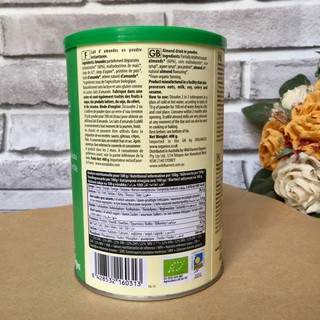 Sữa bột hạnh nhân nguyên chất Ecomil 400g